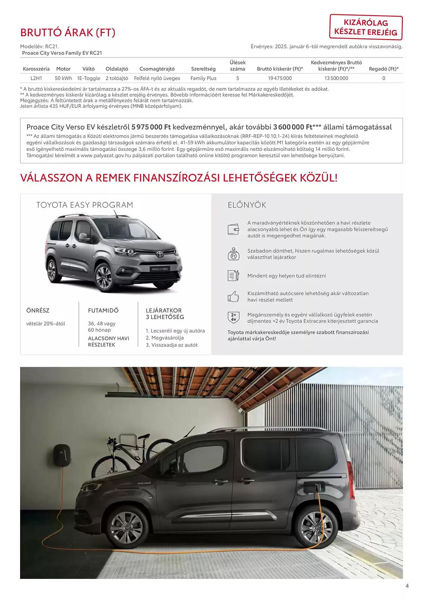 Katalógus Toyota akciós újság január 8.-tól január 8.-ig 2026. - Oldal 4
