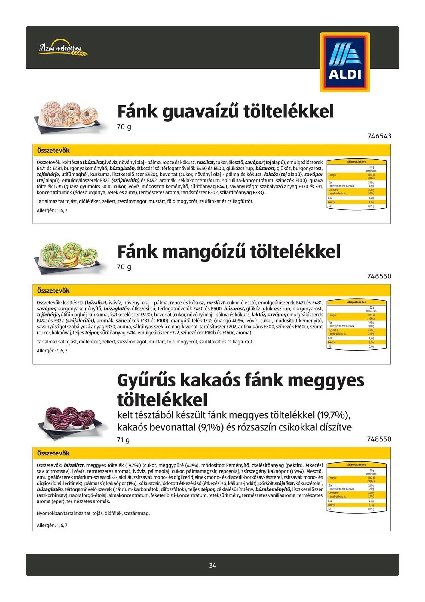 Katalógus ALDI akciós újság július 16.-tól január 20.-ig 2026. - Oldal 34