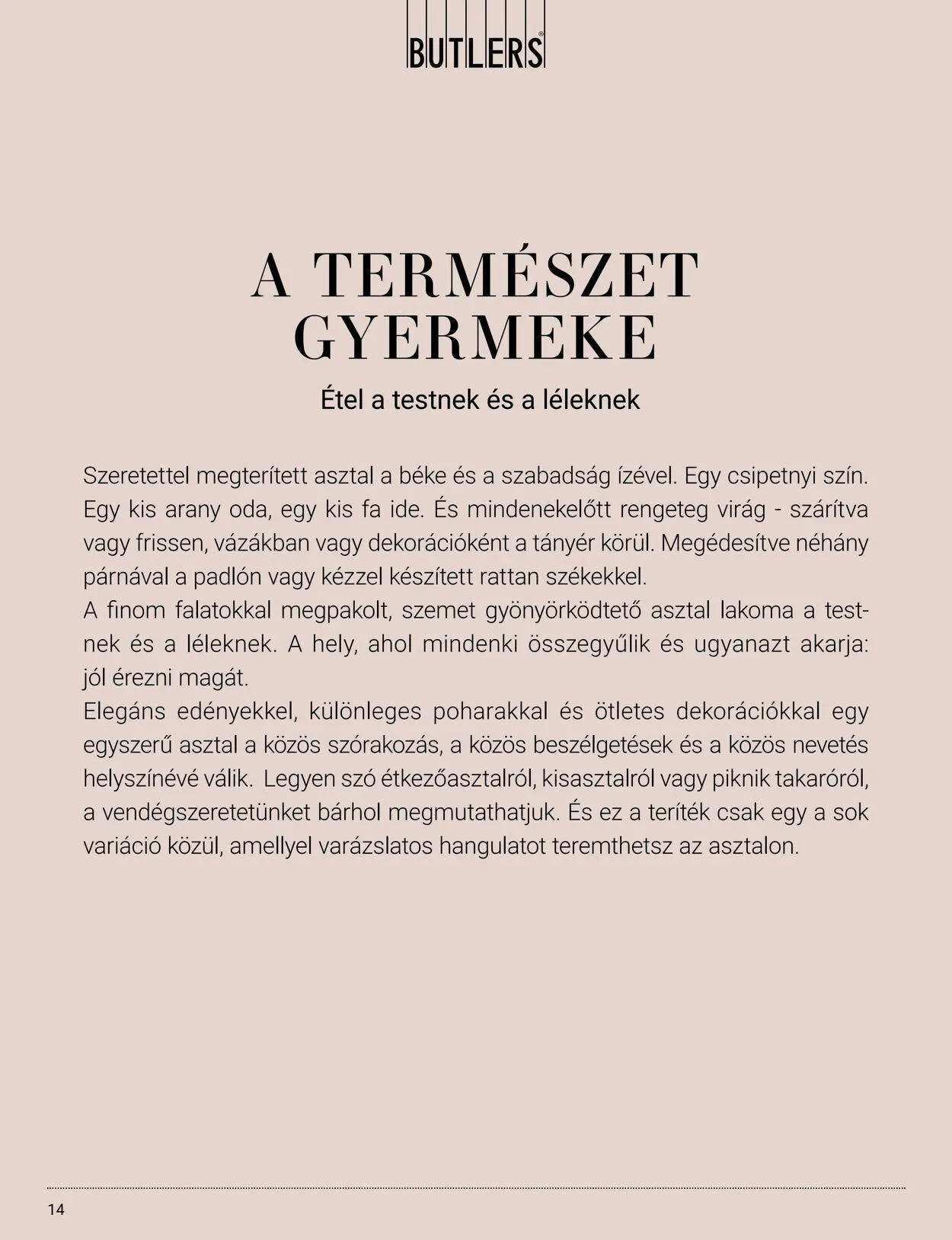 Katalógus Butlers március 14.-tól december 31.-ig 2023. - Oldal 14