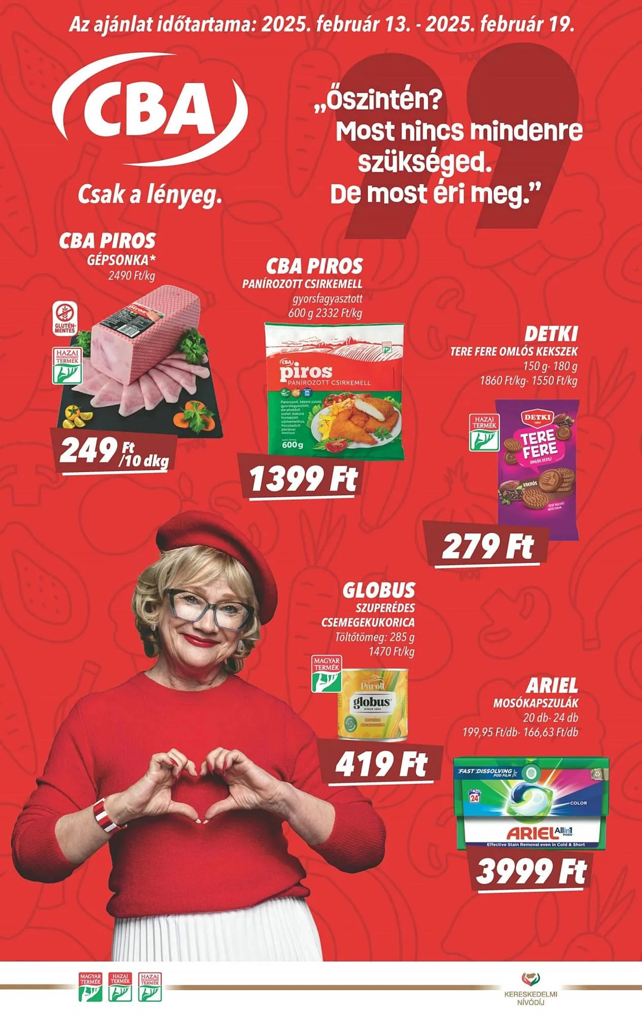Katalógus CBA akciós újság február 13.-tól február 19.-ig 2025. - Oldal 1