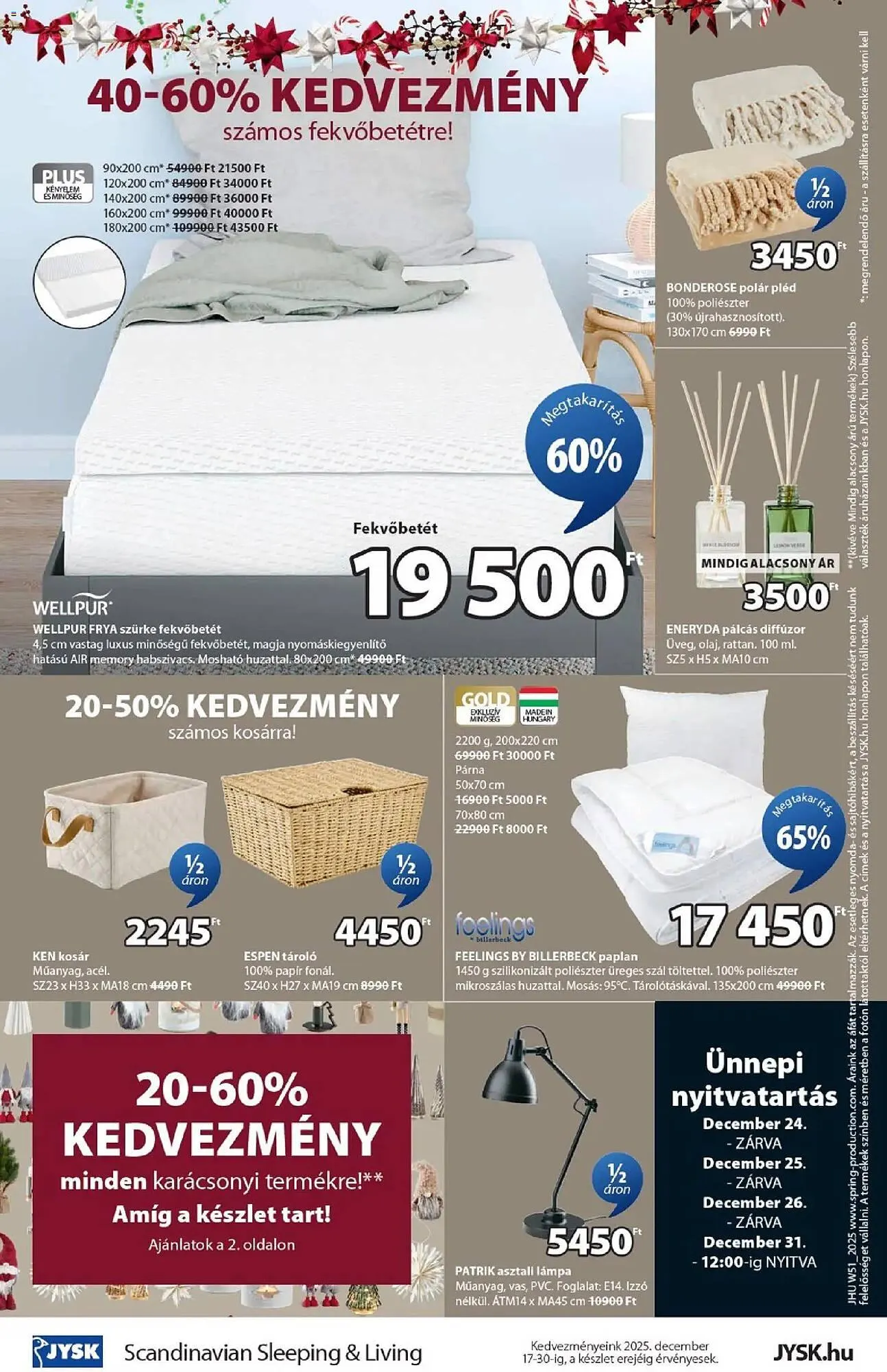 Katalógus JYSK akciós újság december 17.-tól december 30.-ig 2025. - Oldal 16