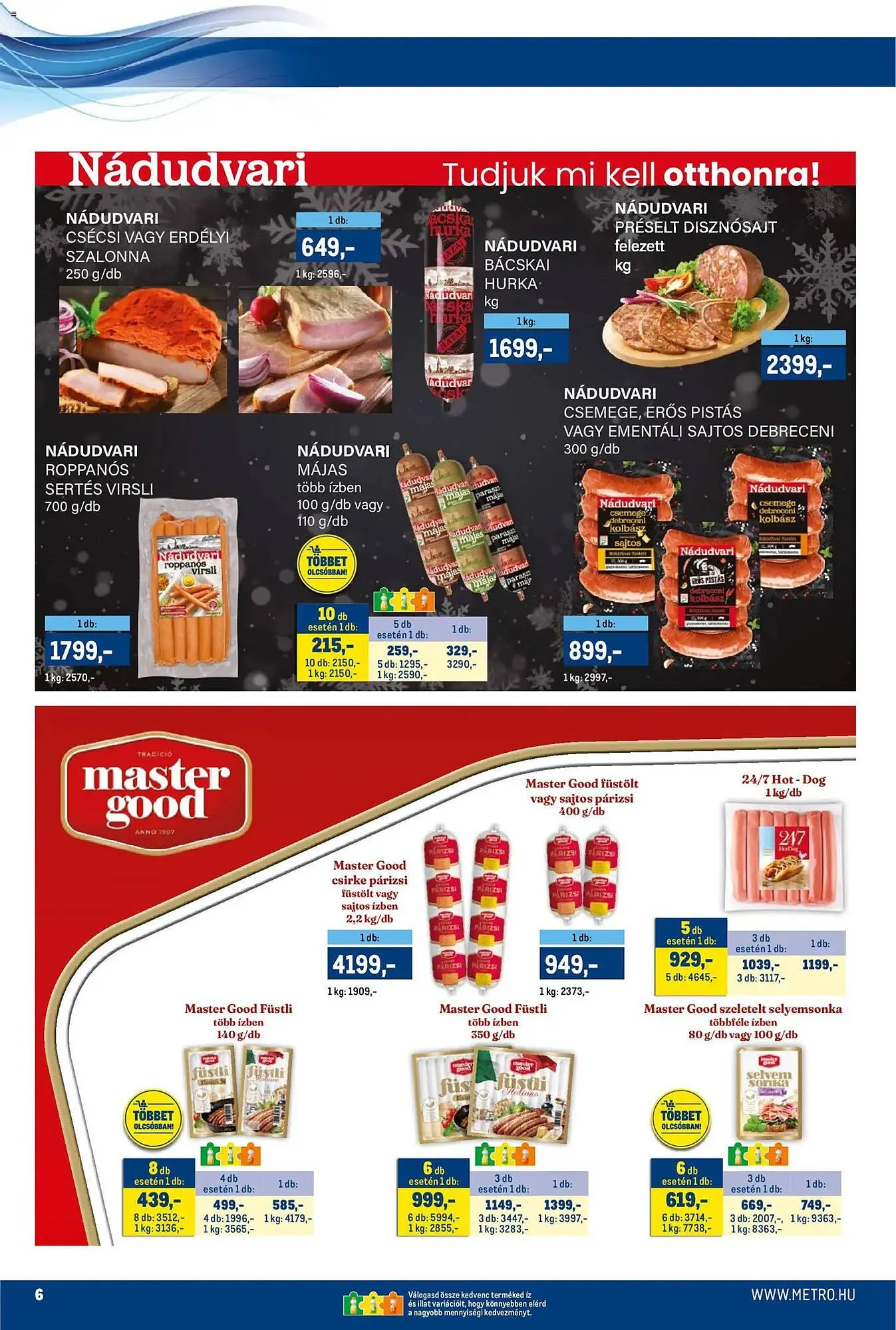 Katalógus Metro akciós újság december 1.-tól december 14.-ig 2025. - Oldal 6