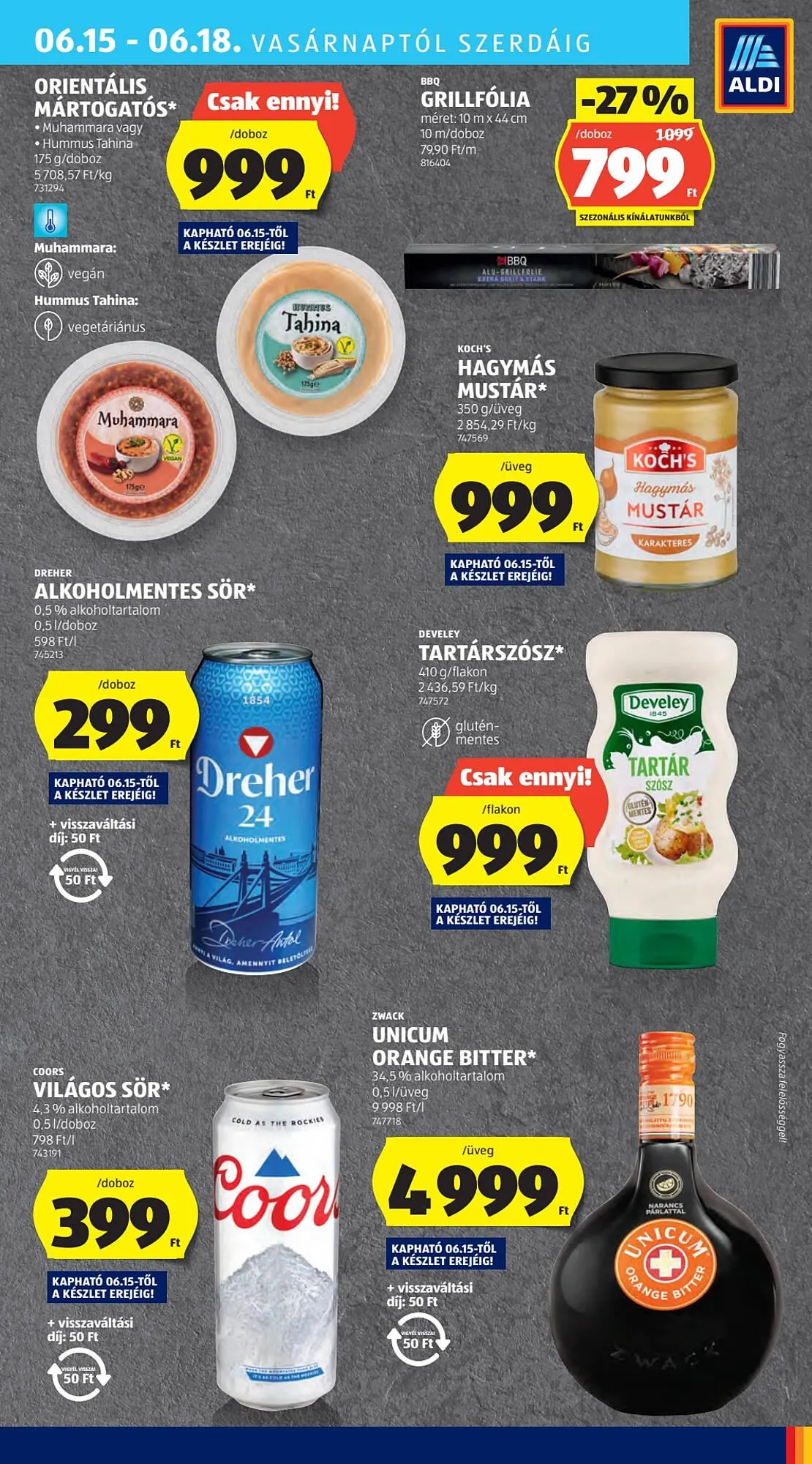 Katalógus ALDI akciós újság június 12.-tól június 18.-ig 2025. - Oldal 39