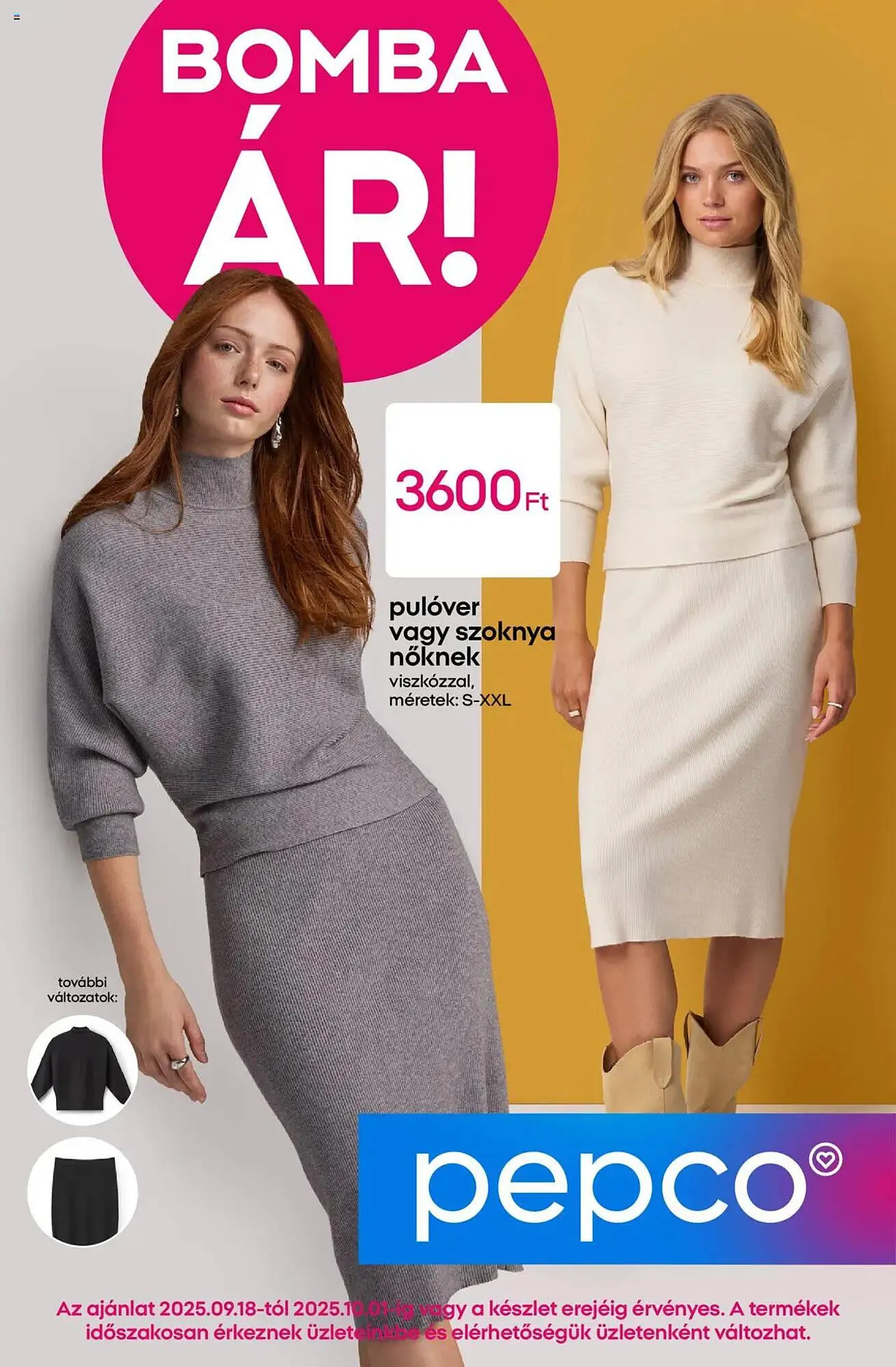 Pepco akciós újság - 1