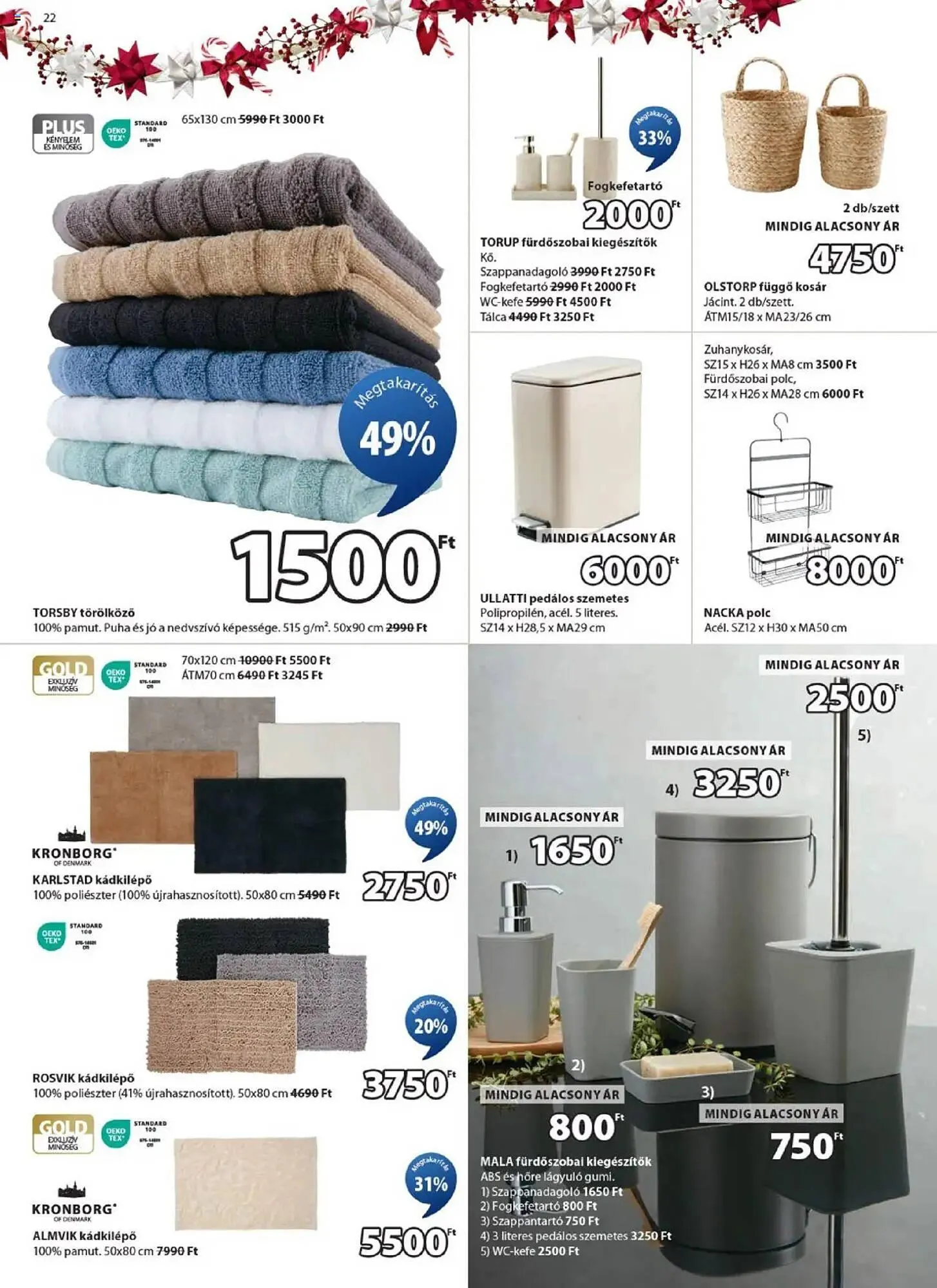 Katalógus JYSK akciós újság október 15.-tól november 30.-ig 2025. - Oldal 22
