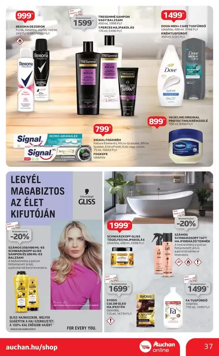 Katalógus Catalog Auchan október 28.-tól november 6.-ig 2024. - Oldal 37