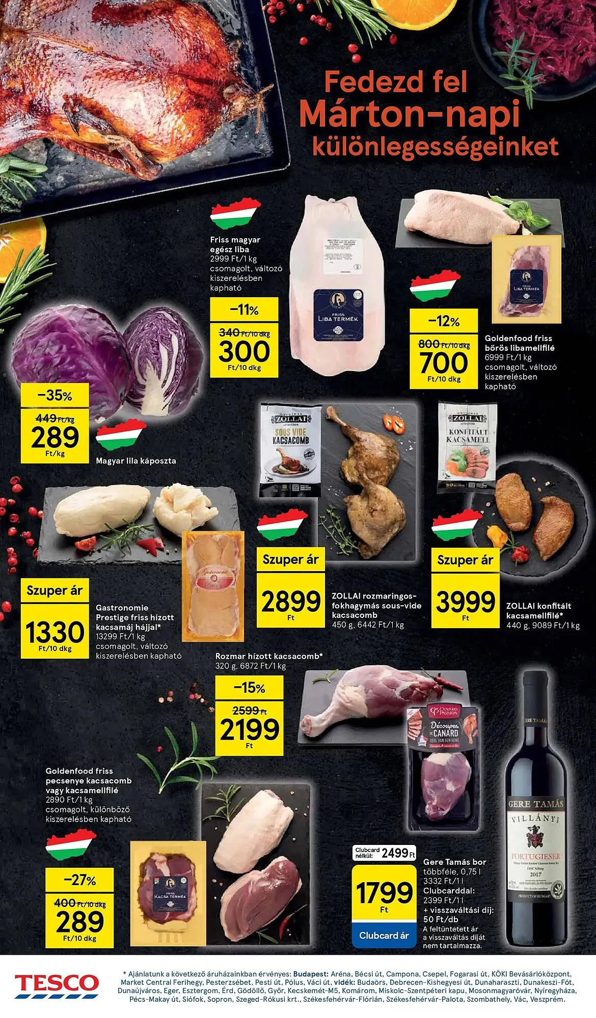 Katalógus Tesco akciós újság november 6.-tól november 12.-ig 2025. - Oldal 10