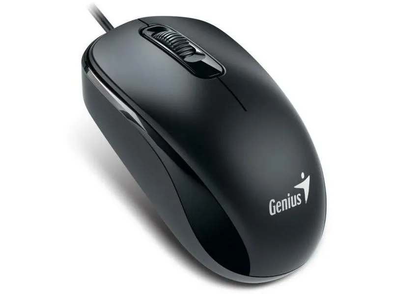GENIUS DX-110 Egér, Fekete