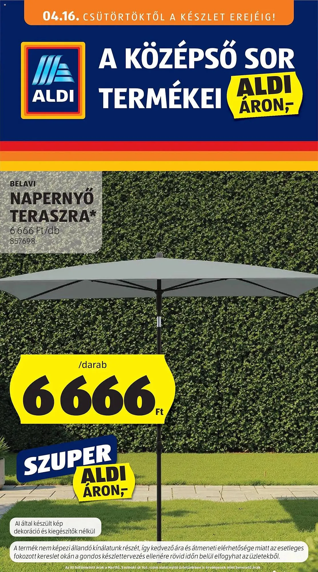 ALDI akciós újság - 1