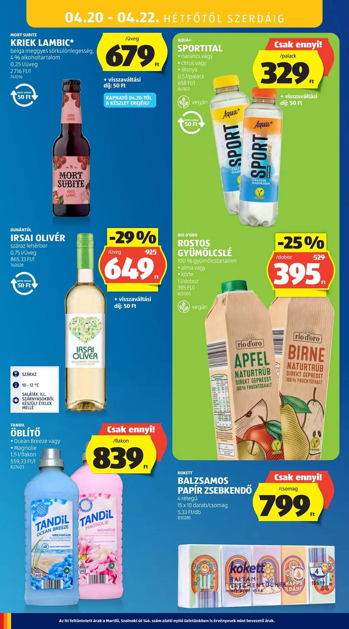 Katalógus ALDI akciós újság április 16.-tól április 22.-ig 2026. - Oldal 42
