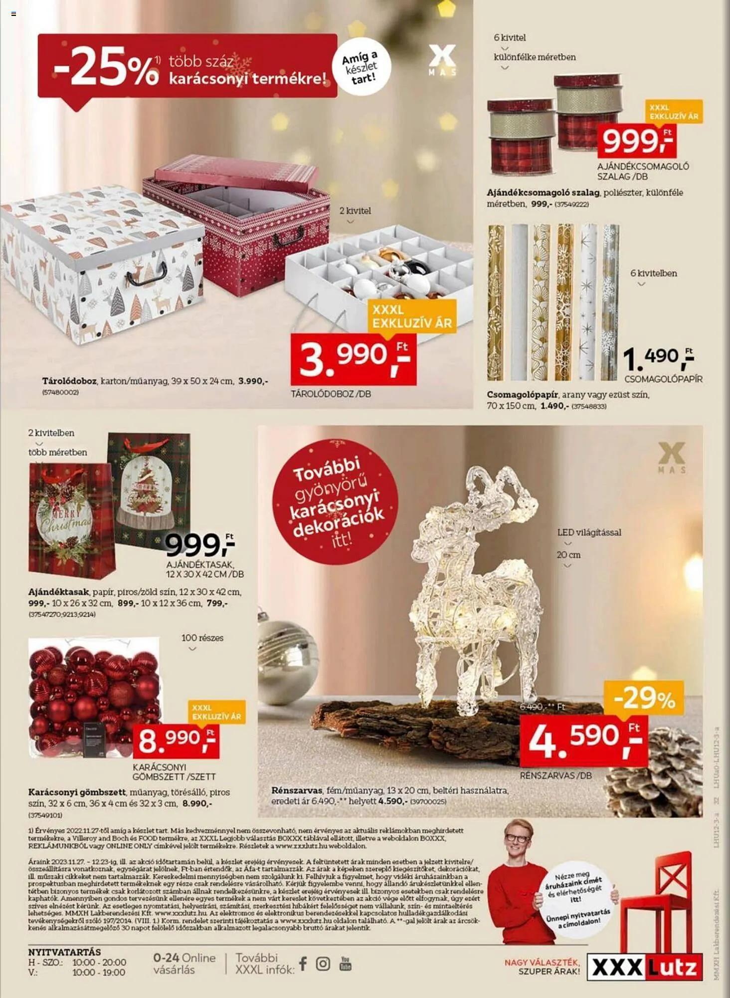Katalógus XXXLutz akciós újság november 27.-tól december 23.-ig 2023. - Oldal 32