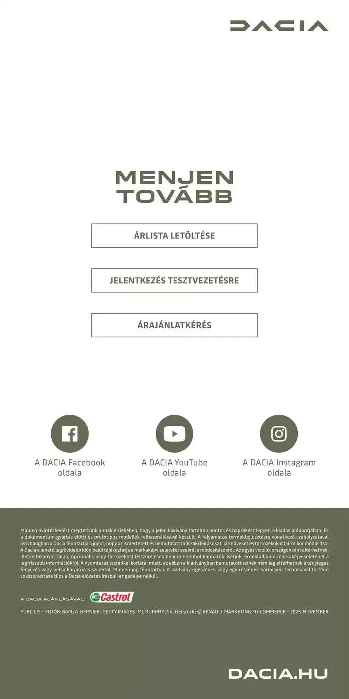 Katalógus Sandero-stepway január 3.-tól június 30.-ig 2025. - Oldal 20