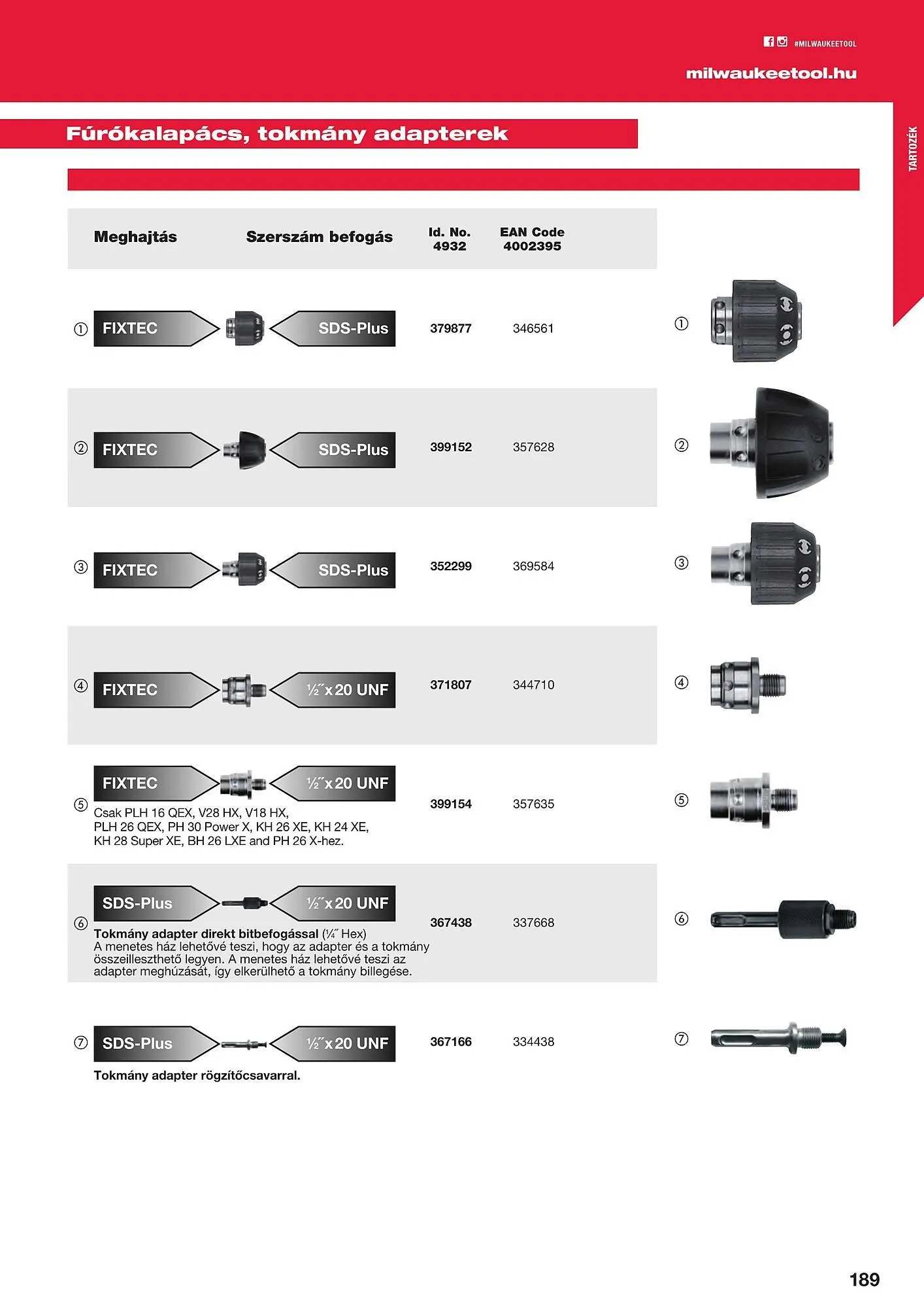 Katalógus Milwaukee akciós újság szeptember 16.-tól december 31.-ig 2025. - Oldal 189