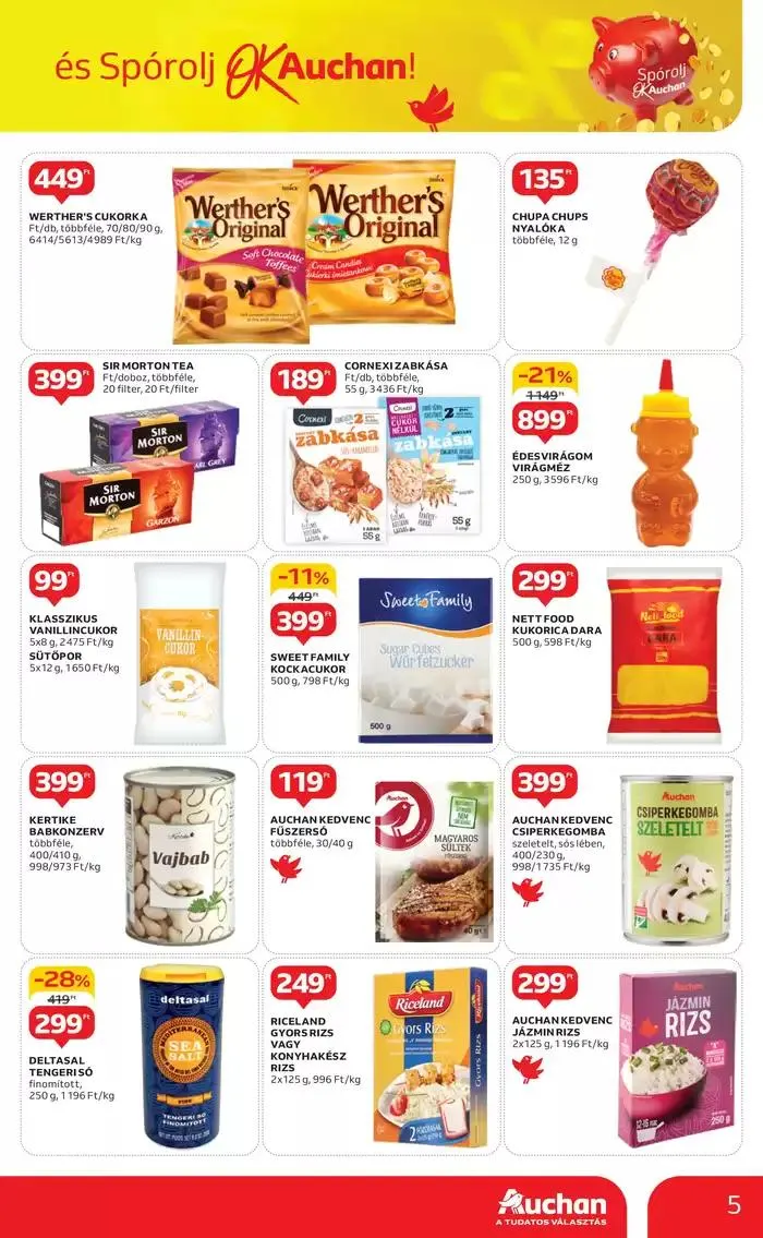 Katalógus Vonzó különleges ajánlatok mindenki számára január 13.-tól február 5.-ig 2025. - Oldal 5
