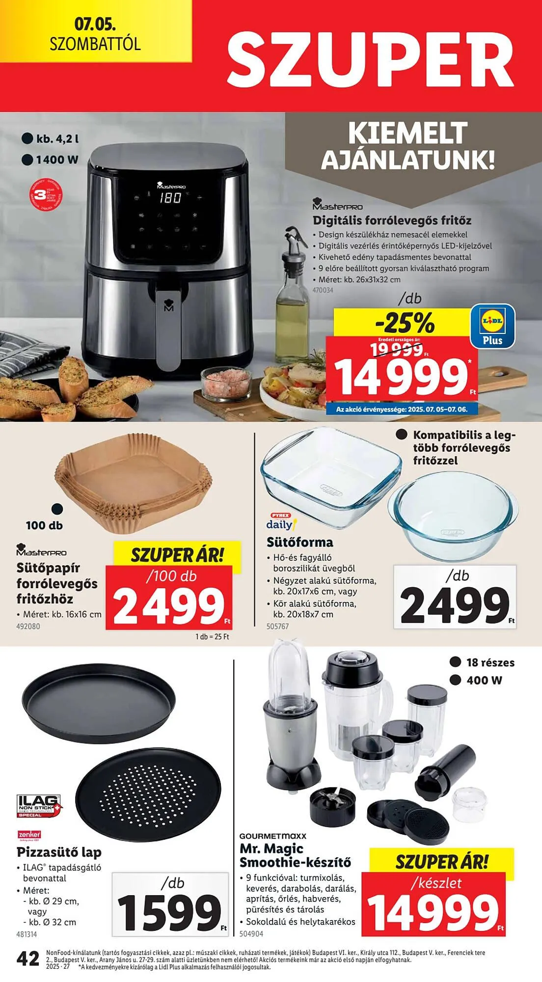 Katalógus Lidl akciós újság július 3.-tól július 9.-ig 2025. - Oldal 42