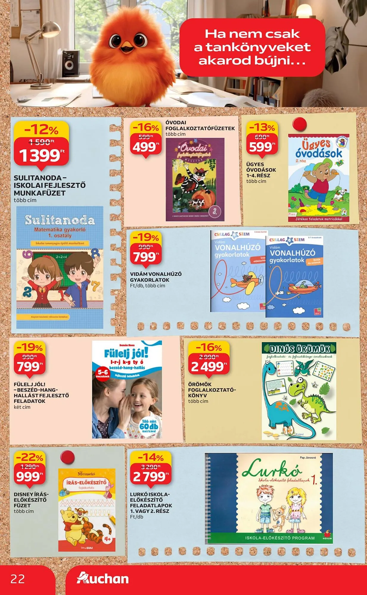 Katalógus Auchan akciós újság augusztus 21.-tól szeptember 10.-ig 2025. - Oldal 22