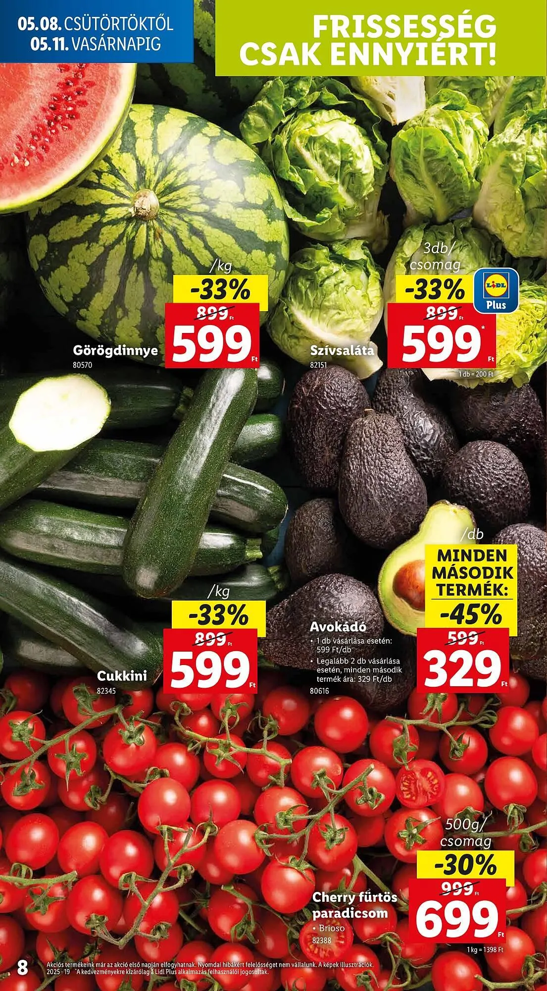 Katalógus Lidl akciós újság május 8.-tól május 14.-ig 2025. - Oldal 6