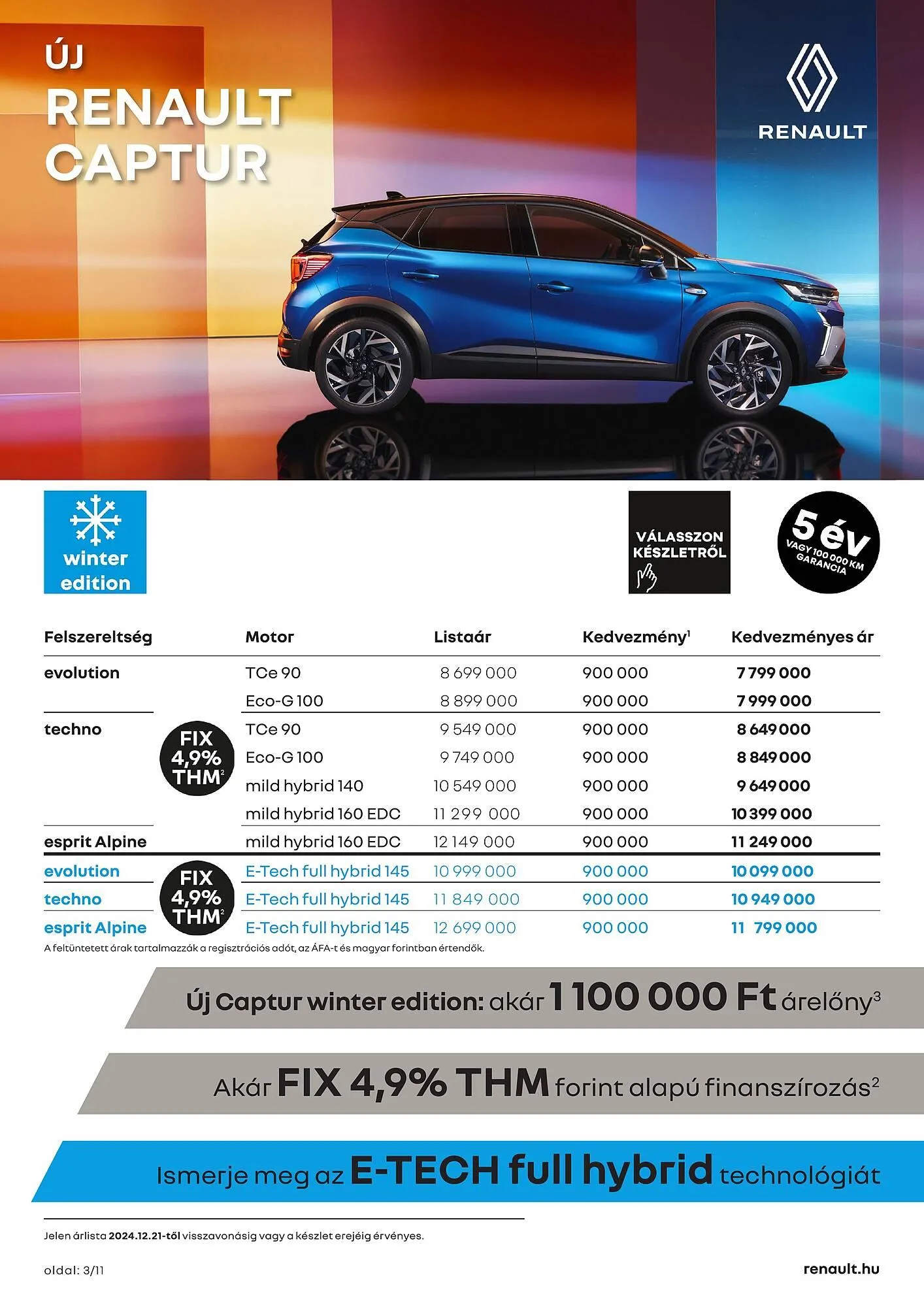 Katalógus Renault akciós újság január 6.-tól június 30.-ig 2025. - Oldal 3