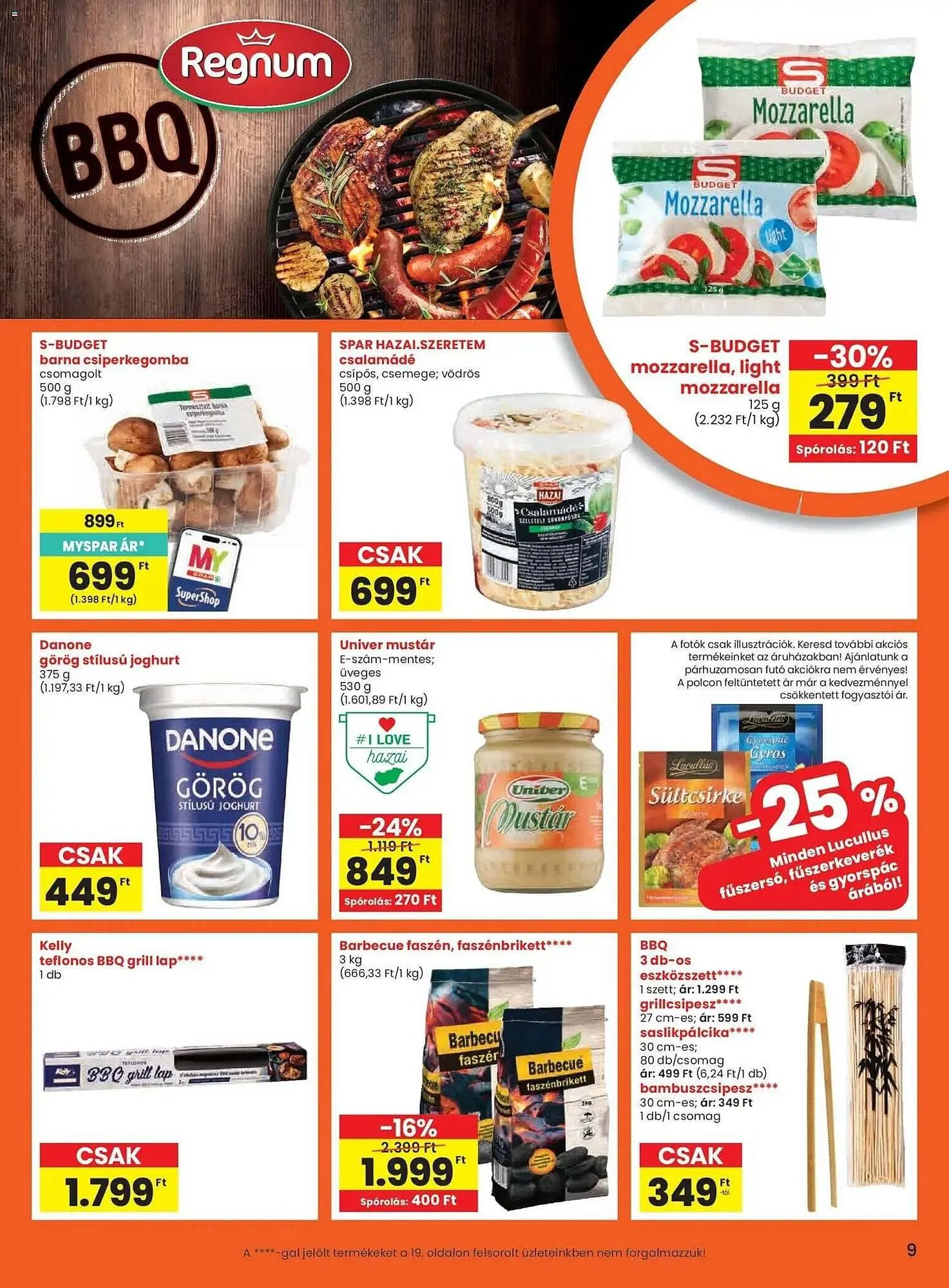 Katalógus Spar akciós újság április 9.-tól április 15.-ig 2026. - Oldal 9