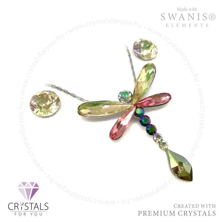 Szitakotő szett Swanis® prémium kristállyal díszítve