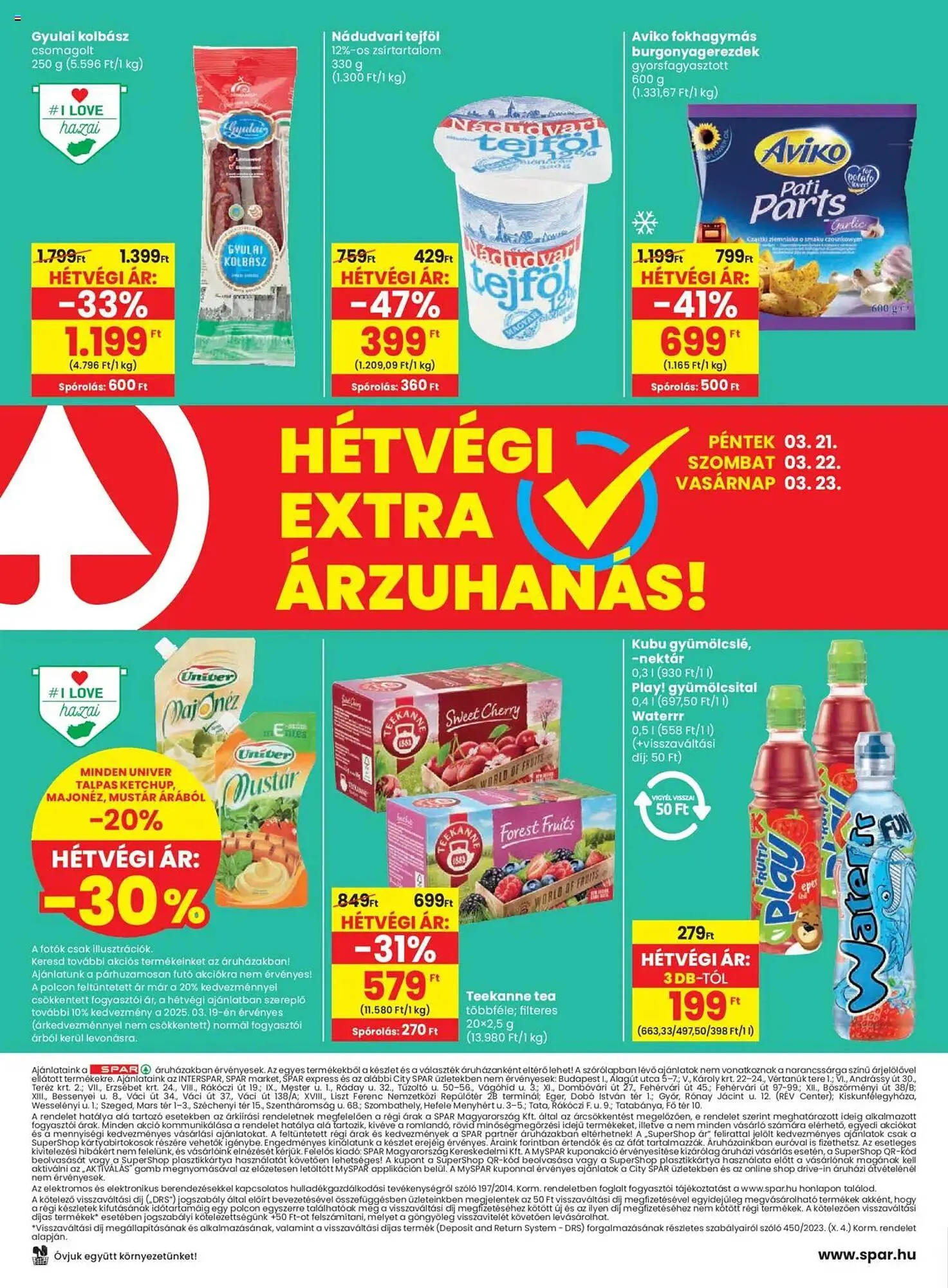 Katalógus Spar akciós újság március 20.-tól március 26.-ig 2025. - Oldal 20
