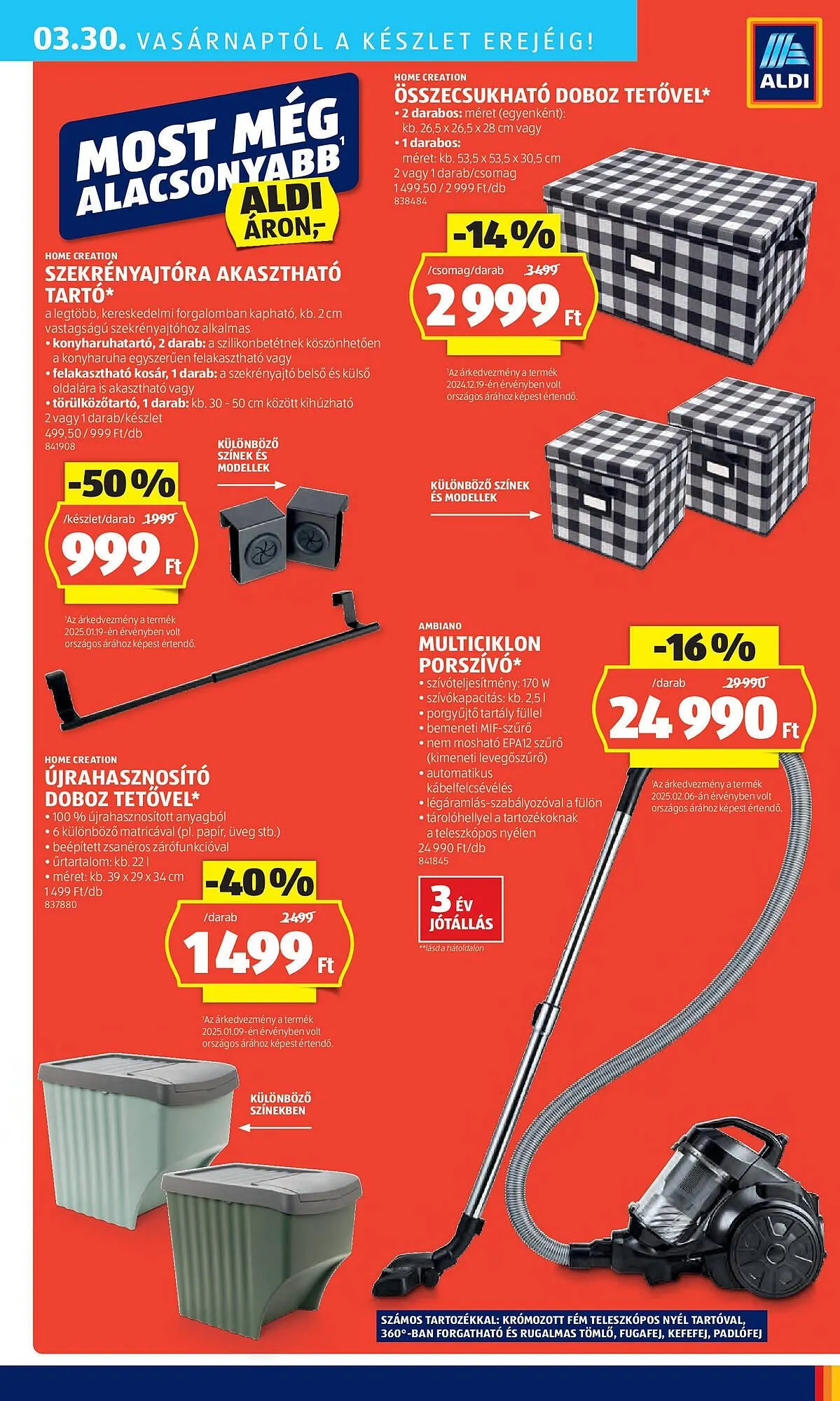 Katalógus ALDI akciós újság március 27.-tól április 2.-ig 2025. - Oldal 57