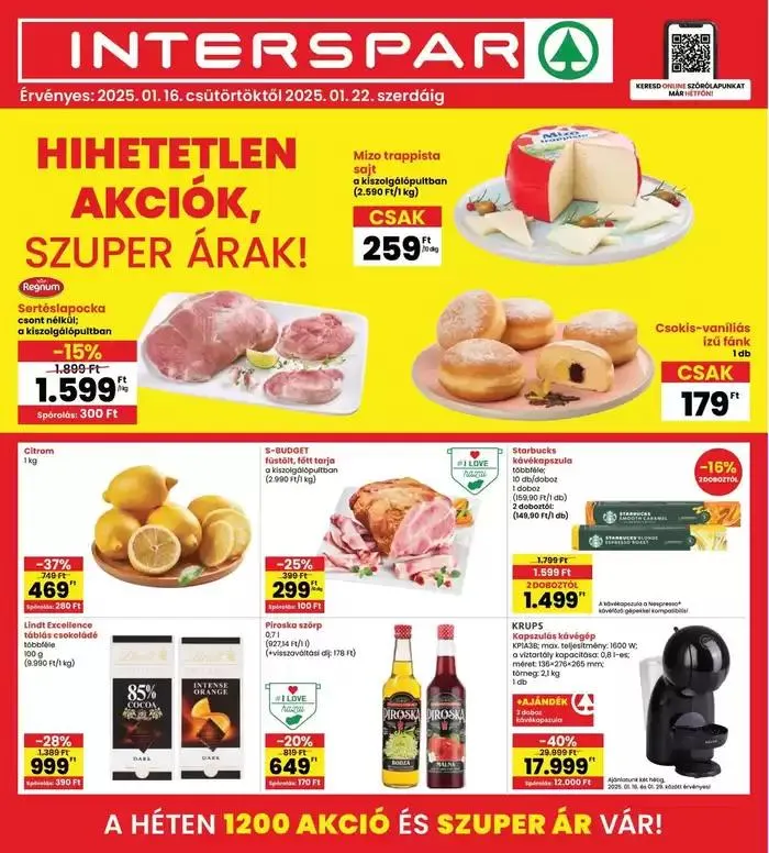 Katalógus Széles választék az ajánlatokból január 16.-tól január 22.-ig 2025. - Oldal 1