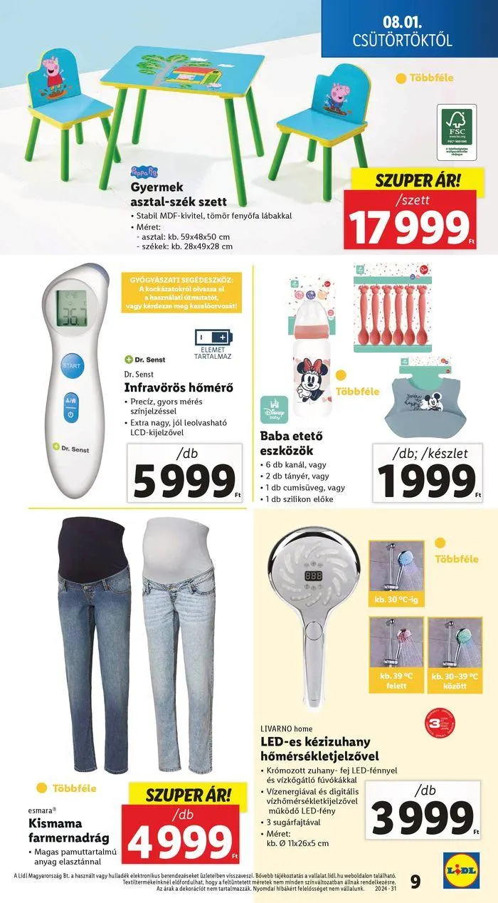 Katalógus Nonfood kínálatunk - 31. hét augusztus 1.-tól augusztus 7.-ig 2024. - Oldal 9