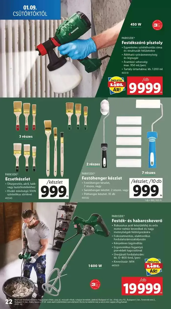 Katalógus Akciós újság – 02. hét január 9.-tól január 15.-ig 2025. - Oldal 22