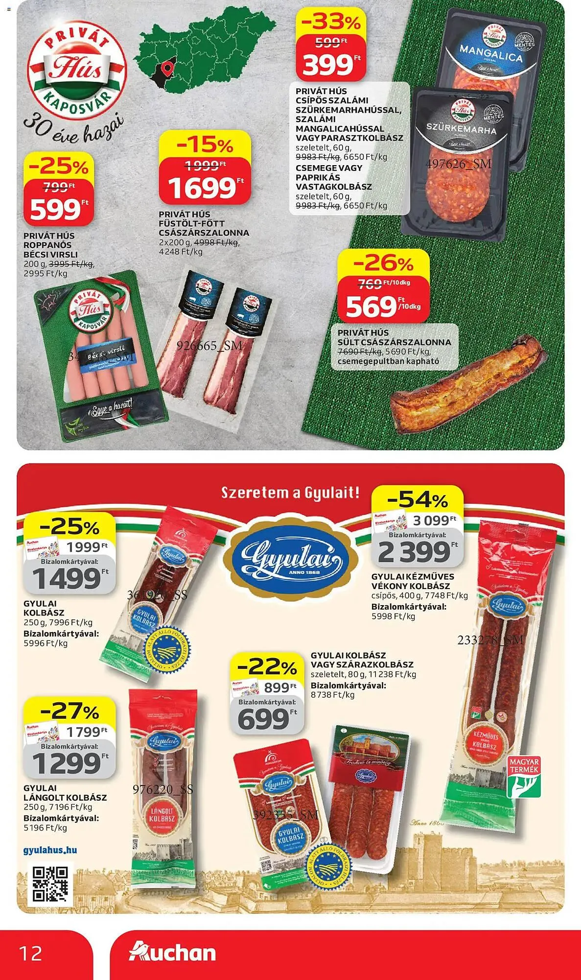 Katalógus Auchan akciós újság március 26.-tól április 8.-ig 2026. - Oldal 12