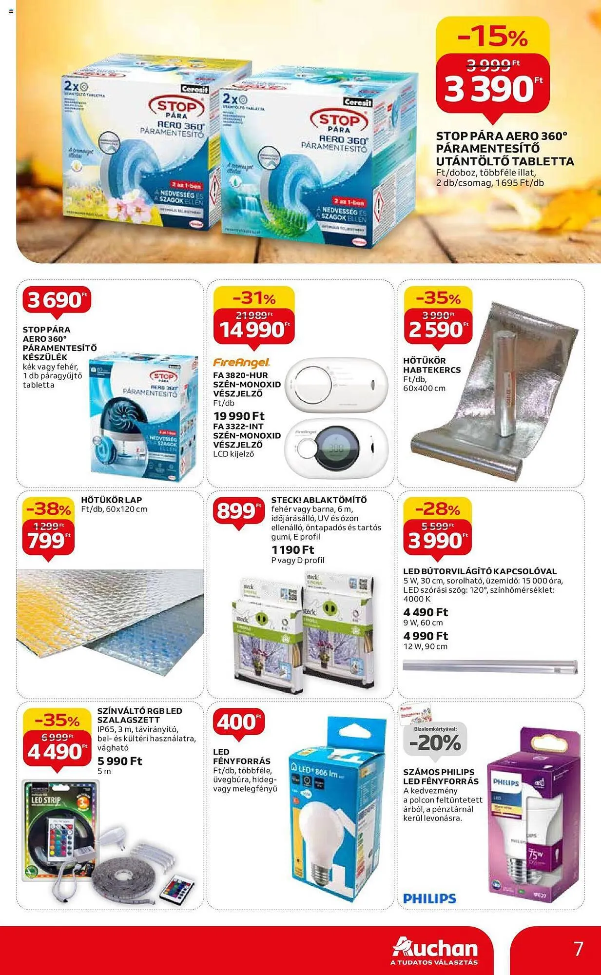 Katalógus Auchan akciós újság szeptember 14.-tól szeptember 27.-ig 2023. - Oldal 7