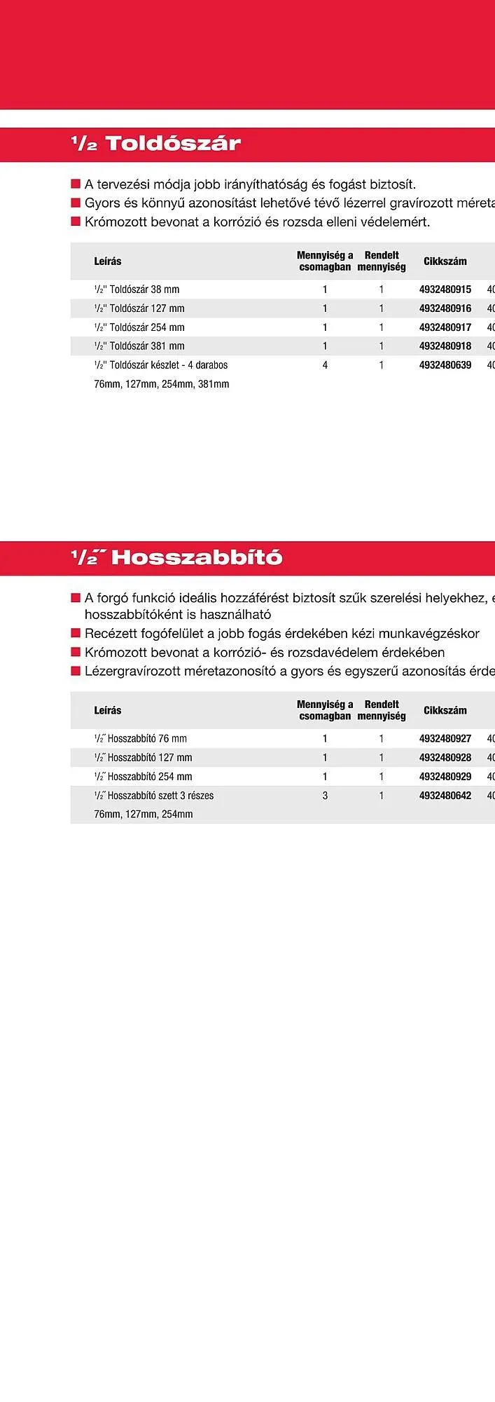 Katalógus Milwaukee akciós újság szeptember 16.-tól december 31.-ig 2025. - Oldal 532