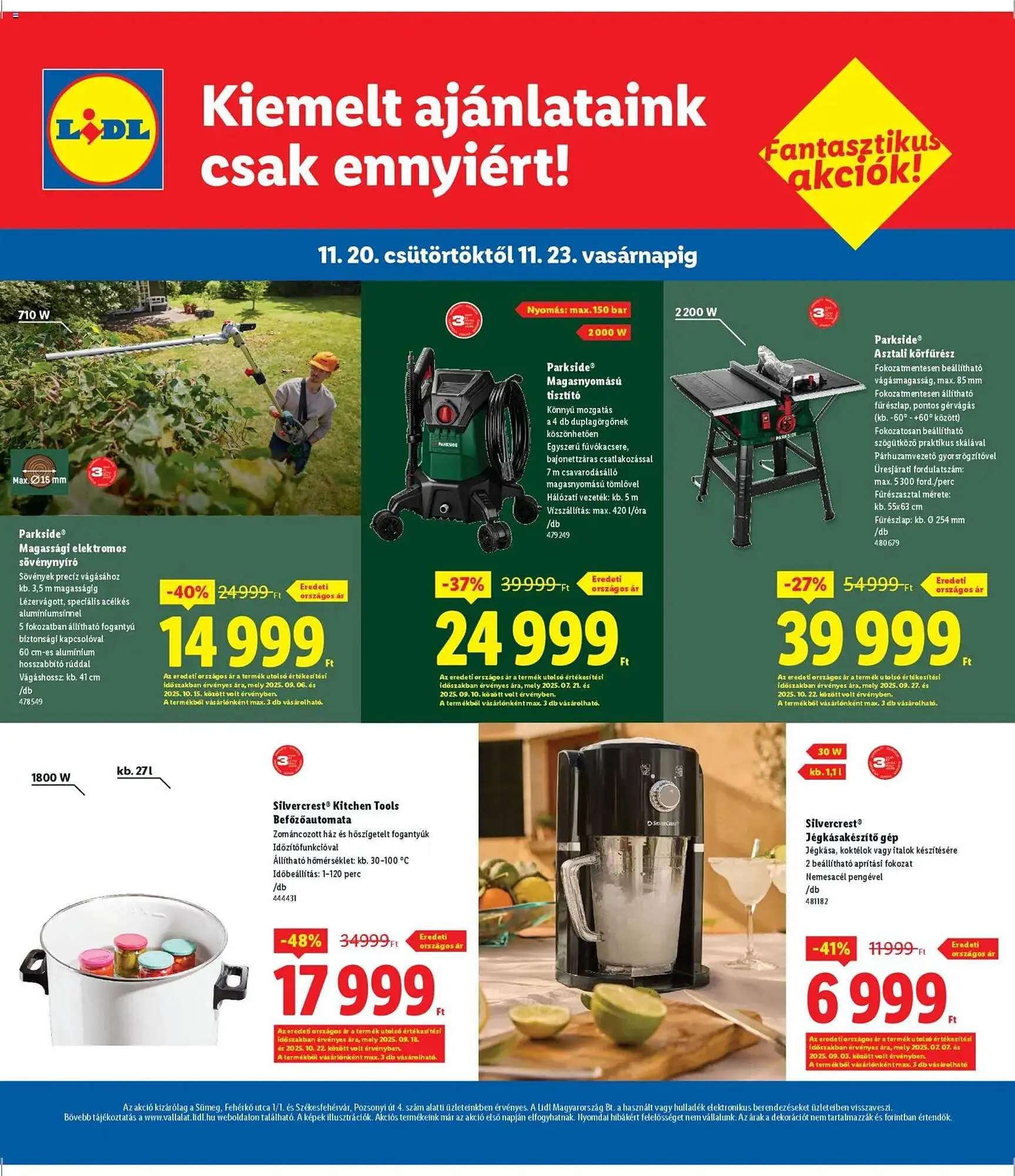 Katalógus Lidl akciós újság november 20.-tól november 23.-ig 2025. - Oldal 4