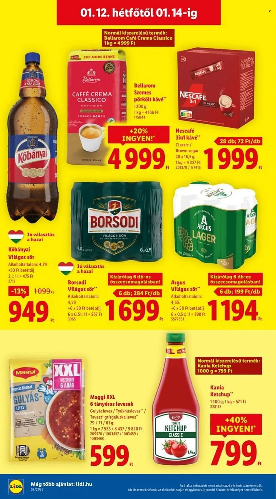 Katalógus Lidl akciós újság január 8.-tól január 14.-ig 2026. - Oldal 62