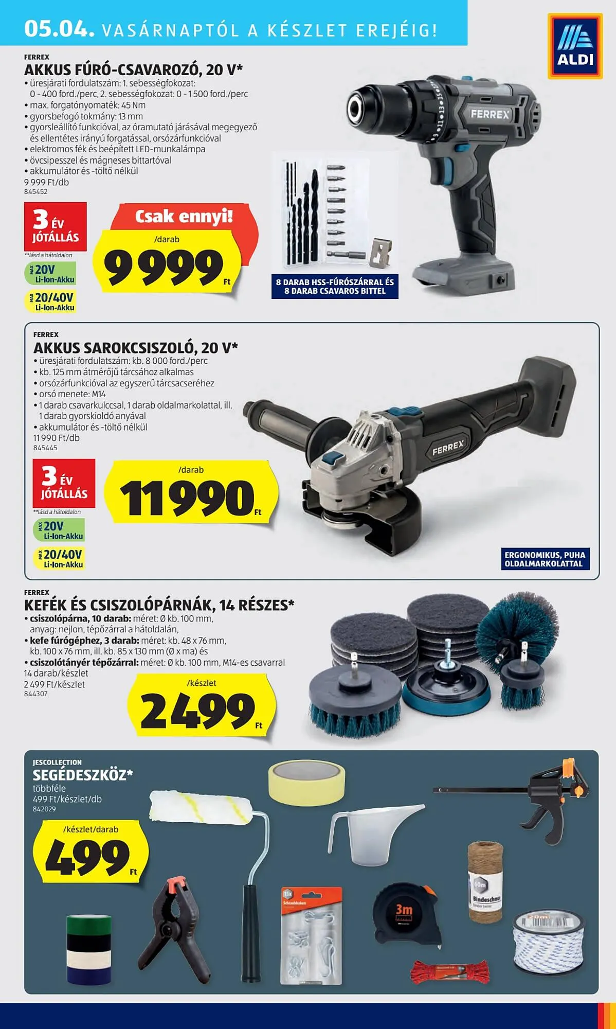 Katalógus ALDI akciós újság április 30.-tól május 7.-ig 2025. - Oldal 43