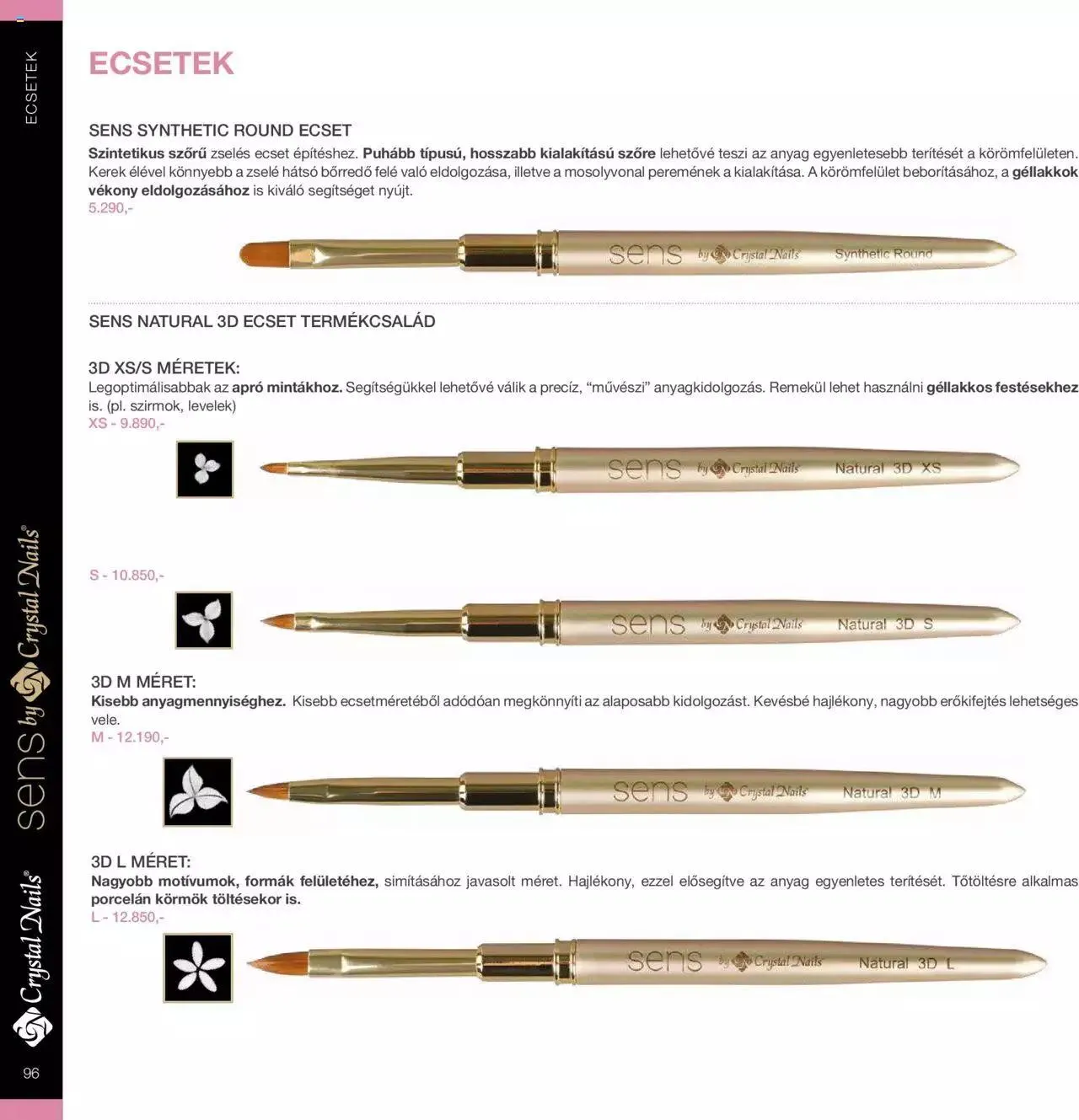 Katalógus Crystal Nails - Nagykatalógus 22/23 március 8.-tól december 31.-ig 2023. - Oldal 96