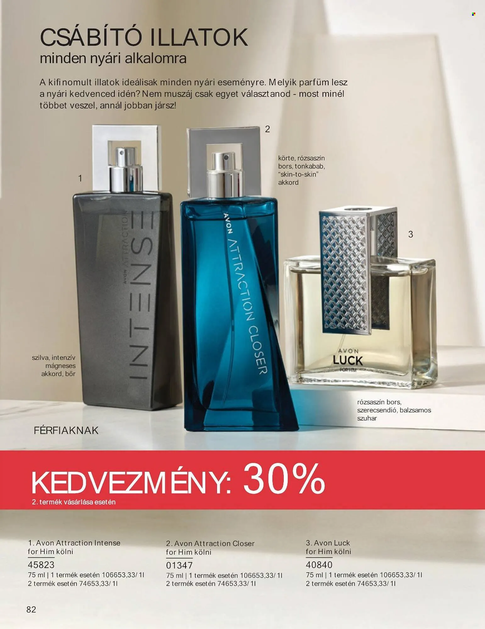 Katalógus AVON akciós újság július 1.-tól július 31.-ig 2025. - Oldal 82