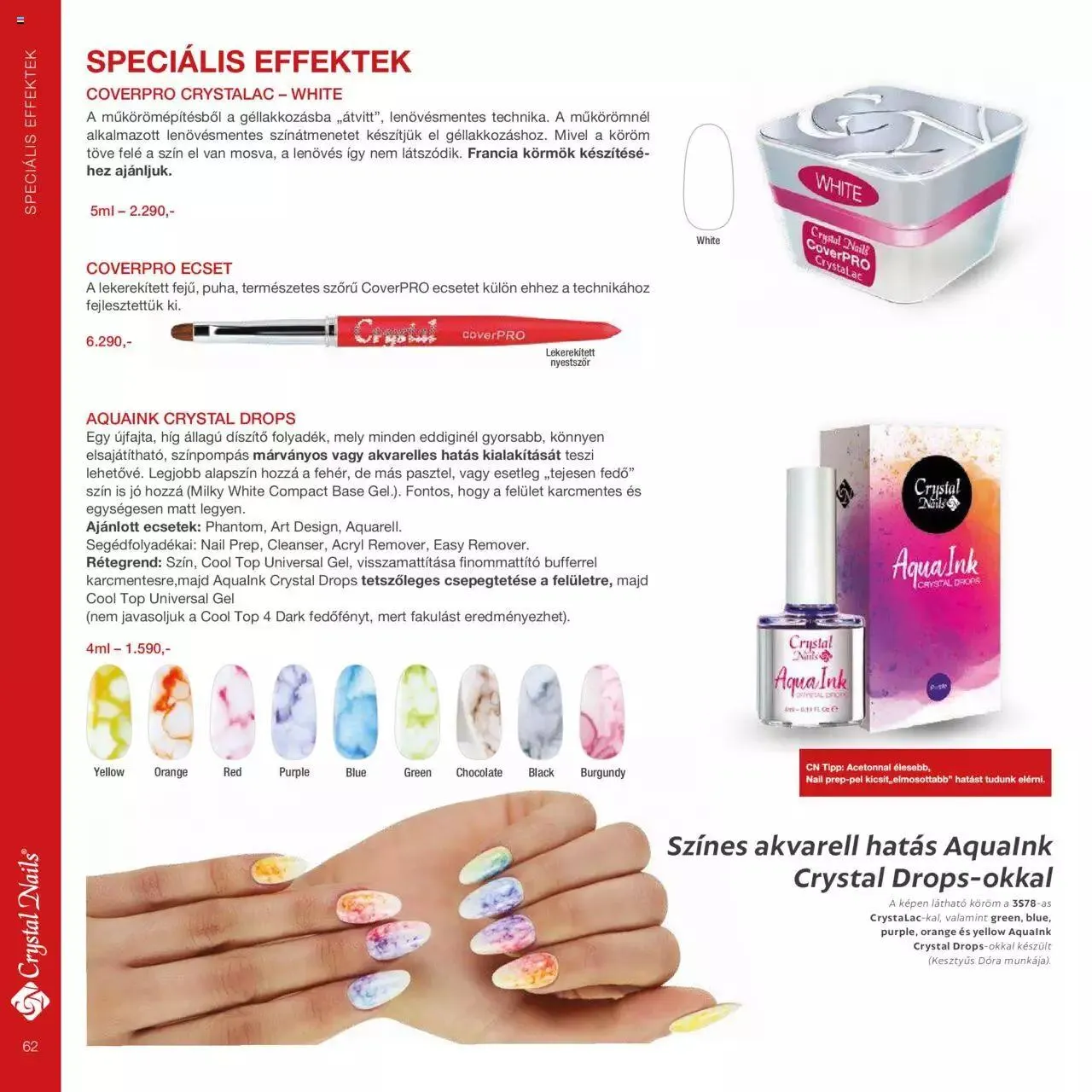 Katalógus Crystal Nails - Nagykatalógus 22/23 március 8.-tól december 31.-ig 2023. - Oldal 62
