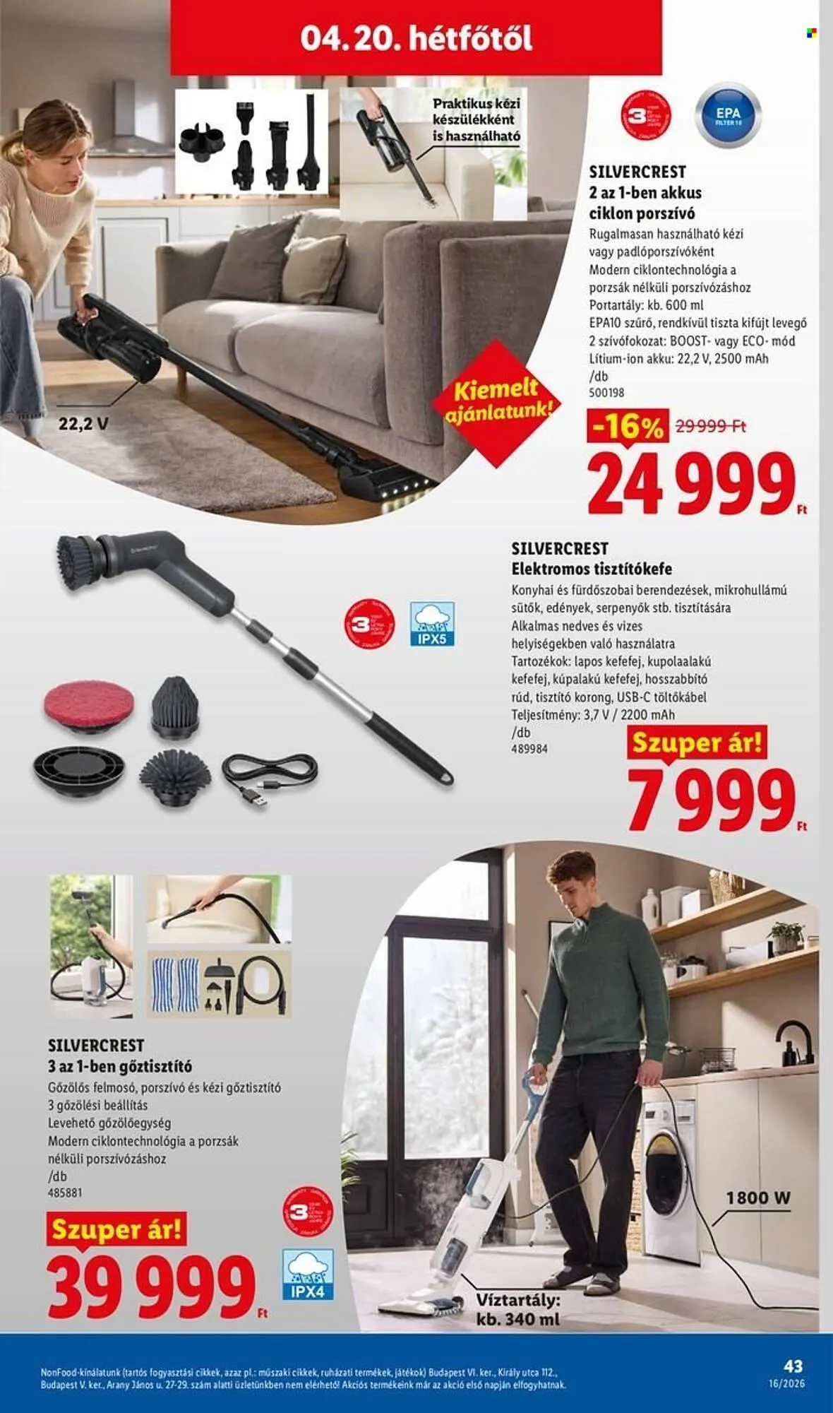 Katalógus Lidl akciós újság április 16.-tól április 22.-ig 2026. - Oldal 43