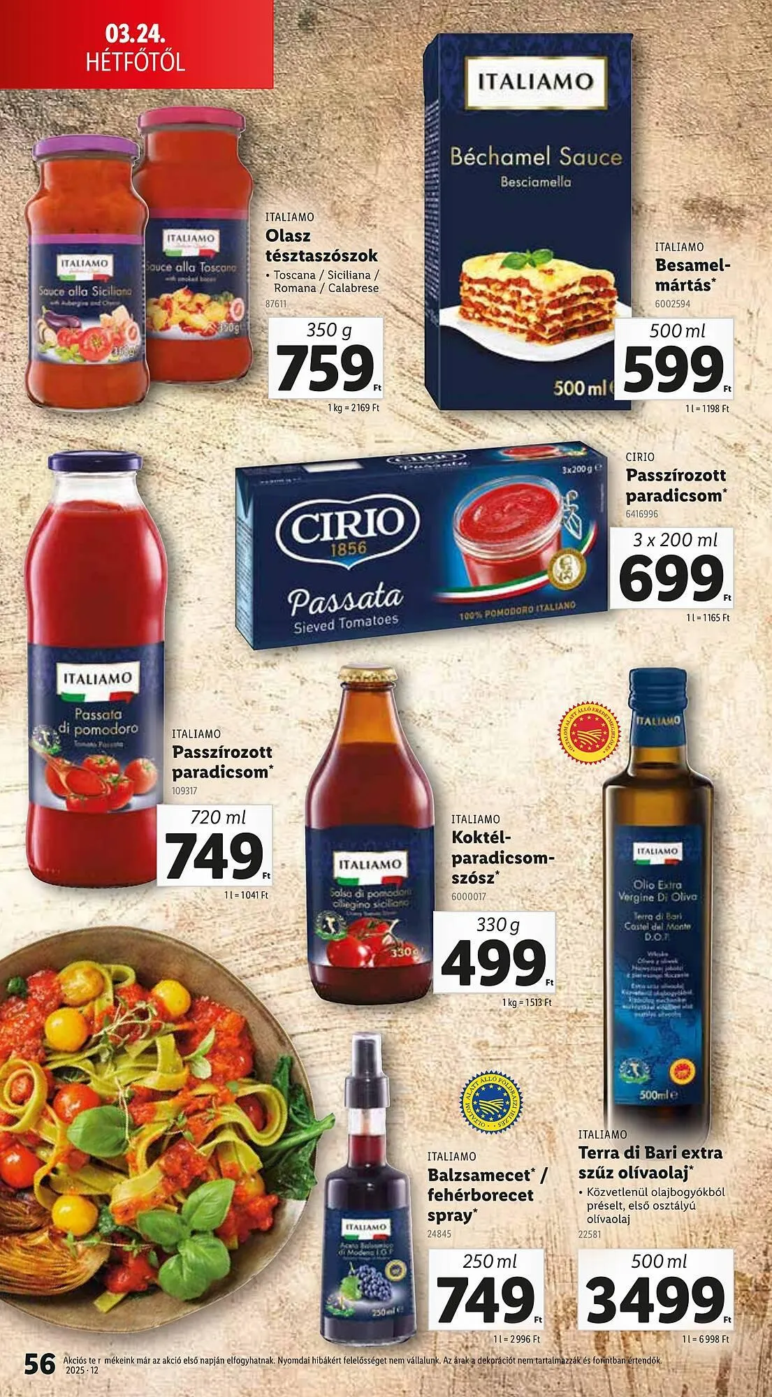 Katalógus Lidl akciós újság március 20.-tól március 26.-ig 2025. - Oldal 56