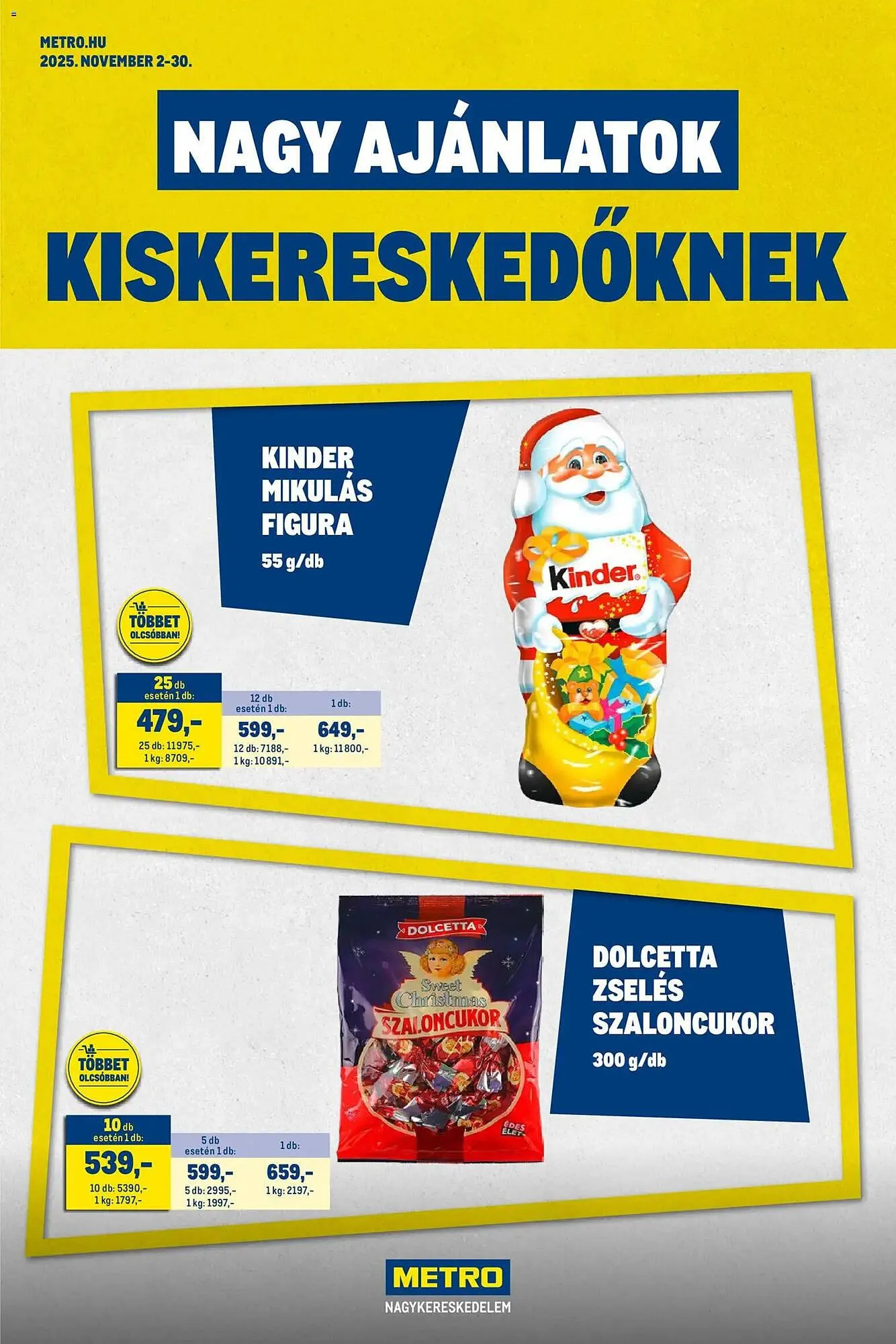 Metro akciós újság - 1