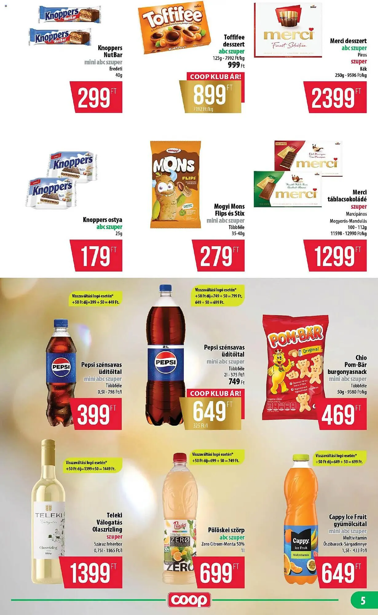 Katalógus Coop akciós újság január 22.-tól január 28.-ig 2026. - Oldal 5
