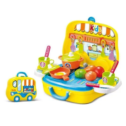 Műanyag Babakonyha #sárga