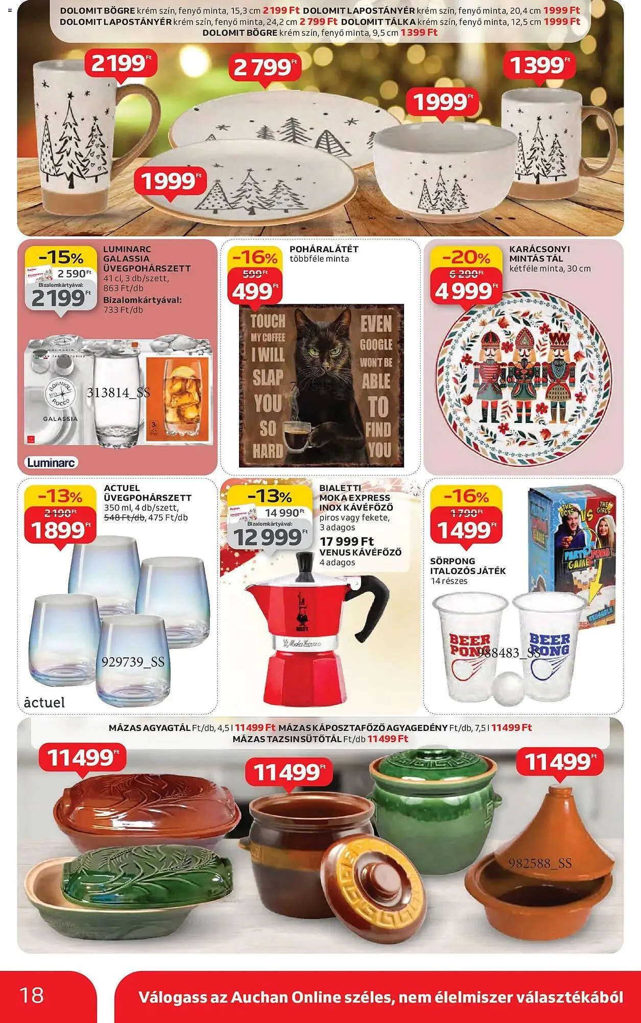 Katalógus Auchan akciós újság november 13.-tól december 24.-ig 2025. - Oldal 18