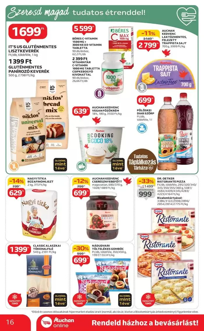 Katalógus Catalog Auchan január 6.-tól január 15.-ig 2025. - Oldal 16