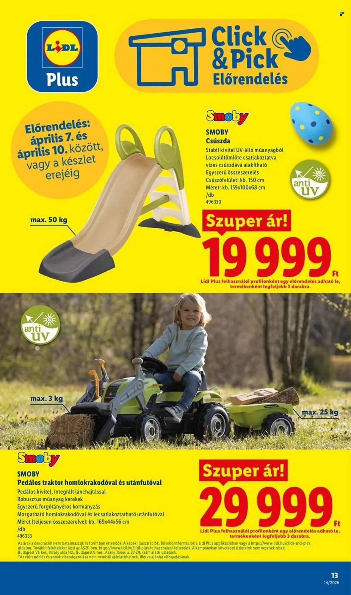 Katalógus Lidl akciós újság április 1.-tól április 8.-ig 2026. - Oldal 13