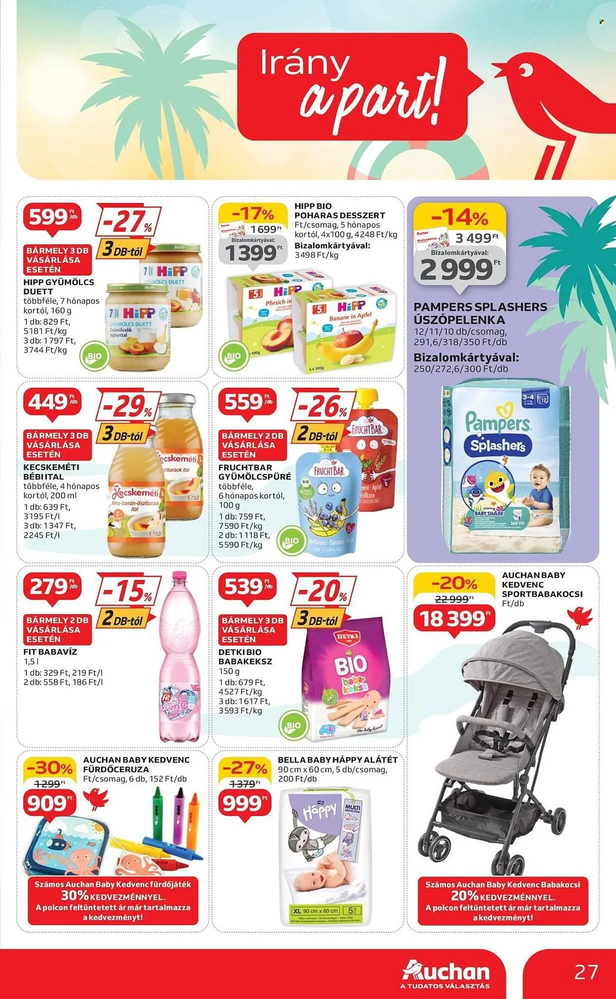 Katalógus Auchan akciós újság június 12.-tól július 16.-ig 2025. - Oldal 27
