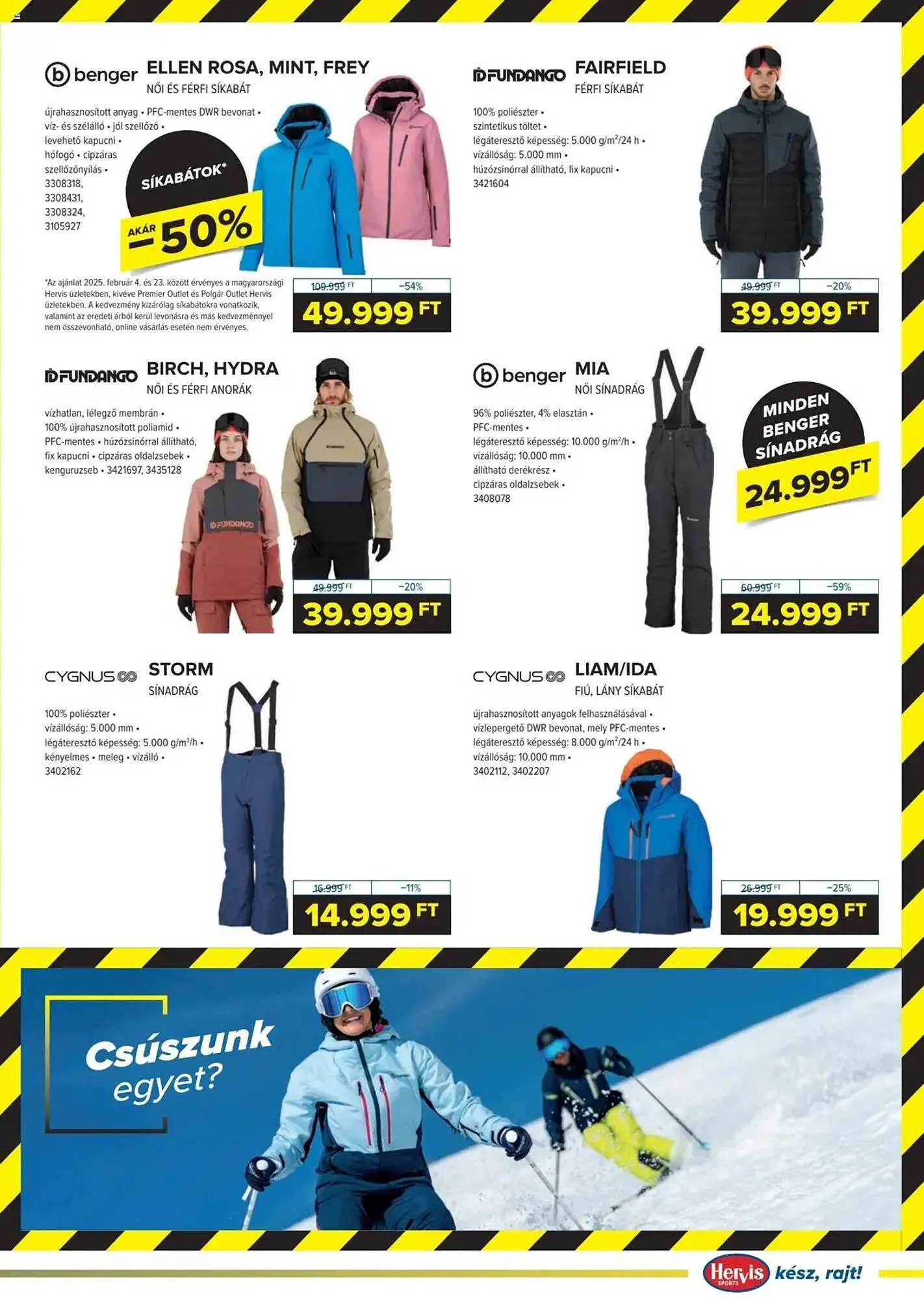 Katalógus Hervis akciós újság február 4.-tól február 23.-ig 2025. - Oldal 3