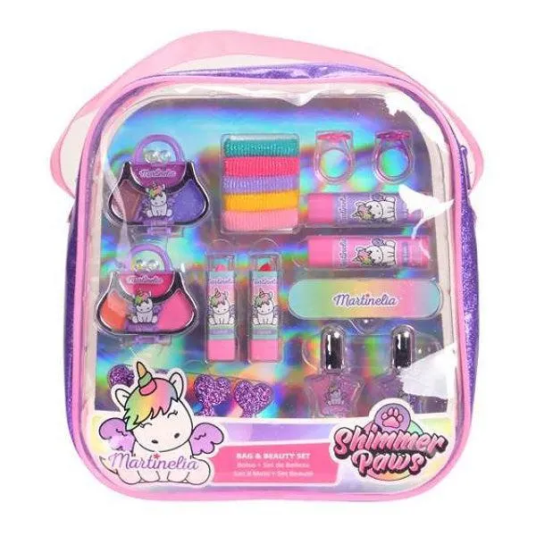 Csilogó táska és szépség szett