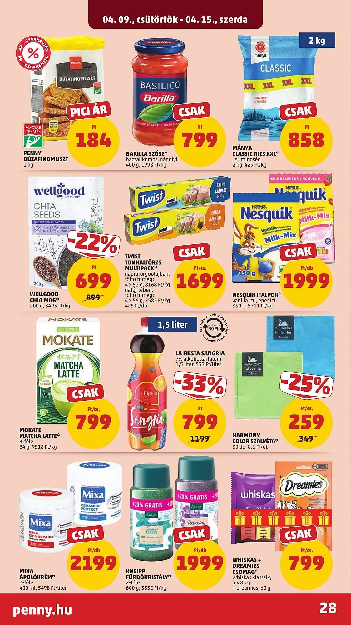Katalógus PENNY akciós újság április 9.-tól április 15.-ig 2026. - Oldal 32
